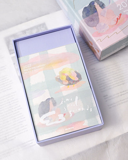 [Pre-order] 'Some Sweet Seconds' 2027 - 365 Day Desk Calendar with Moon Phase