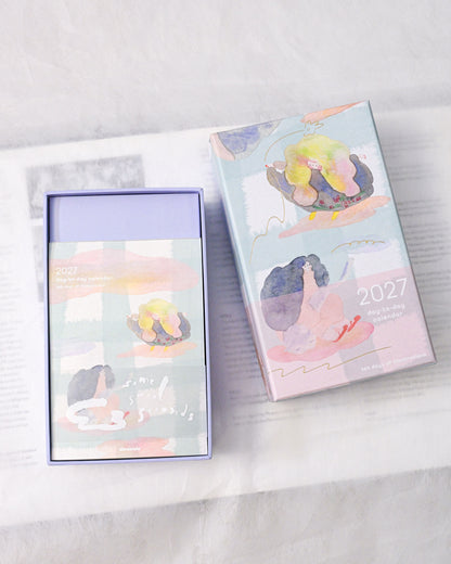 [Pre-order] 'Some Sweet Seconds' 2027 - 365 Day Desk Calendar with Moon Phase