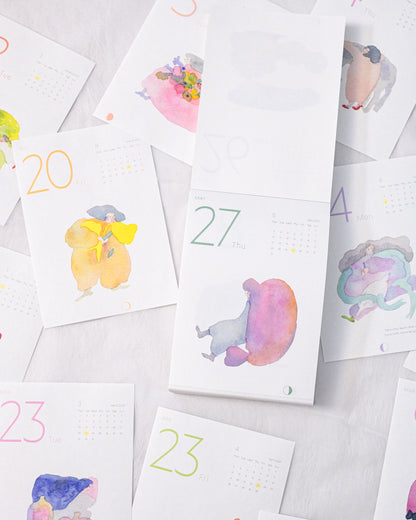 [Pre-order] 'Some Sweet Seconds' 2027 - 365 Day Desk Calendar with Moon Phase