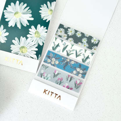Chrysanthème Audacieux - Ruban de masquage Washi prédécoupé
