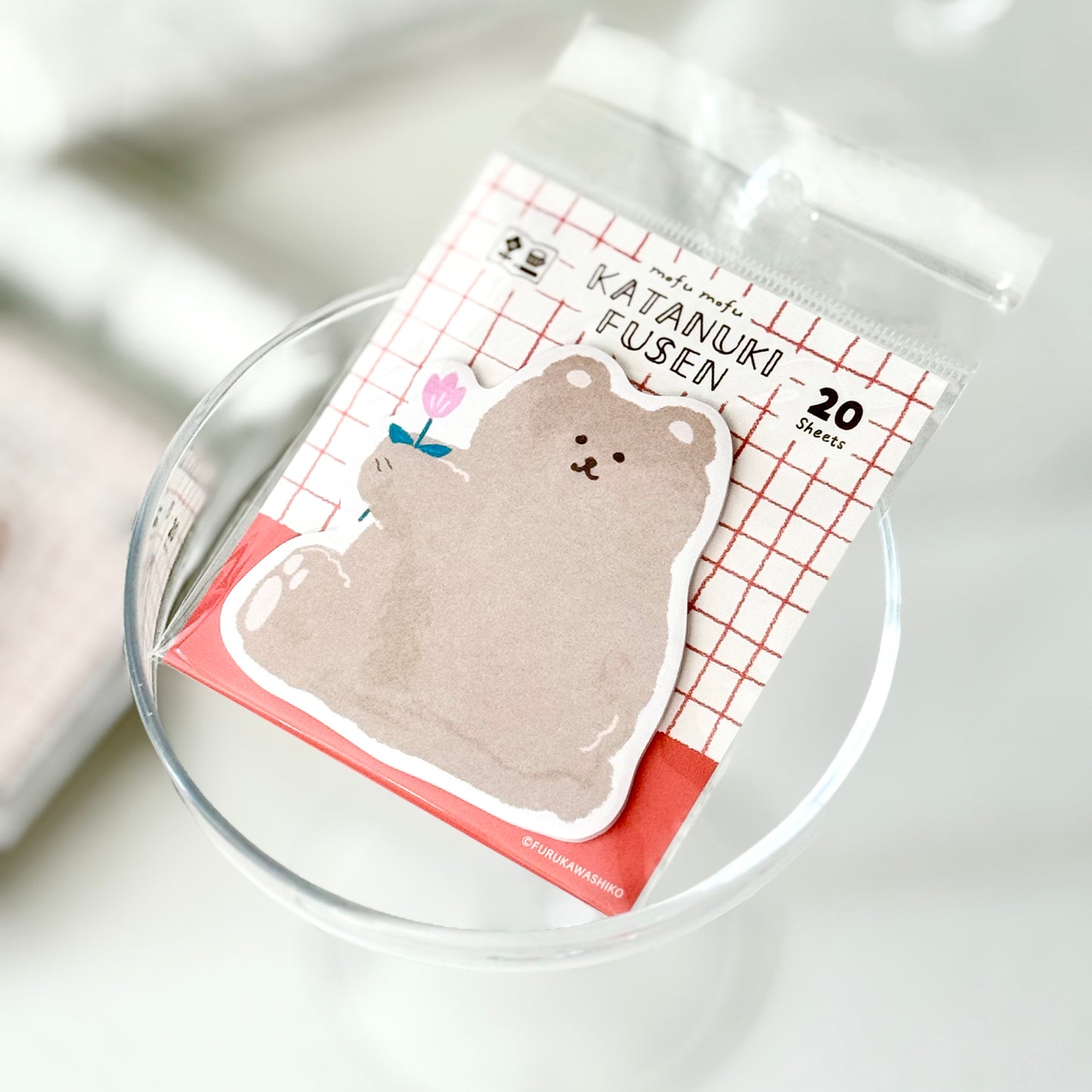 Fluffy Bears - Udskårne sticky notes