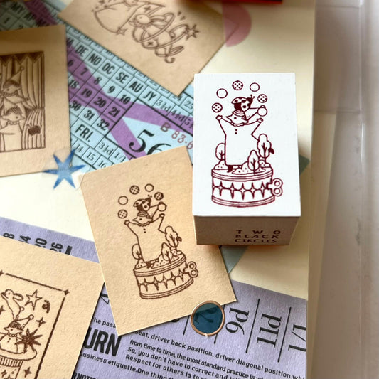 [Pre-order] 'The Tiny Stage Series' Juggling Stamp