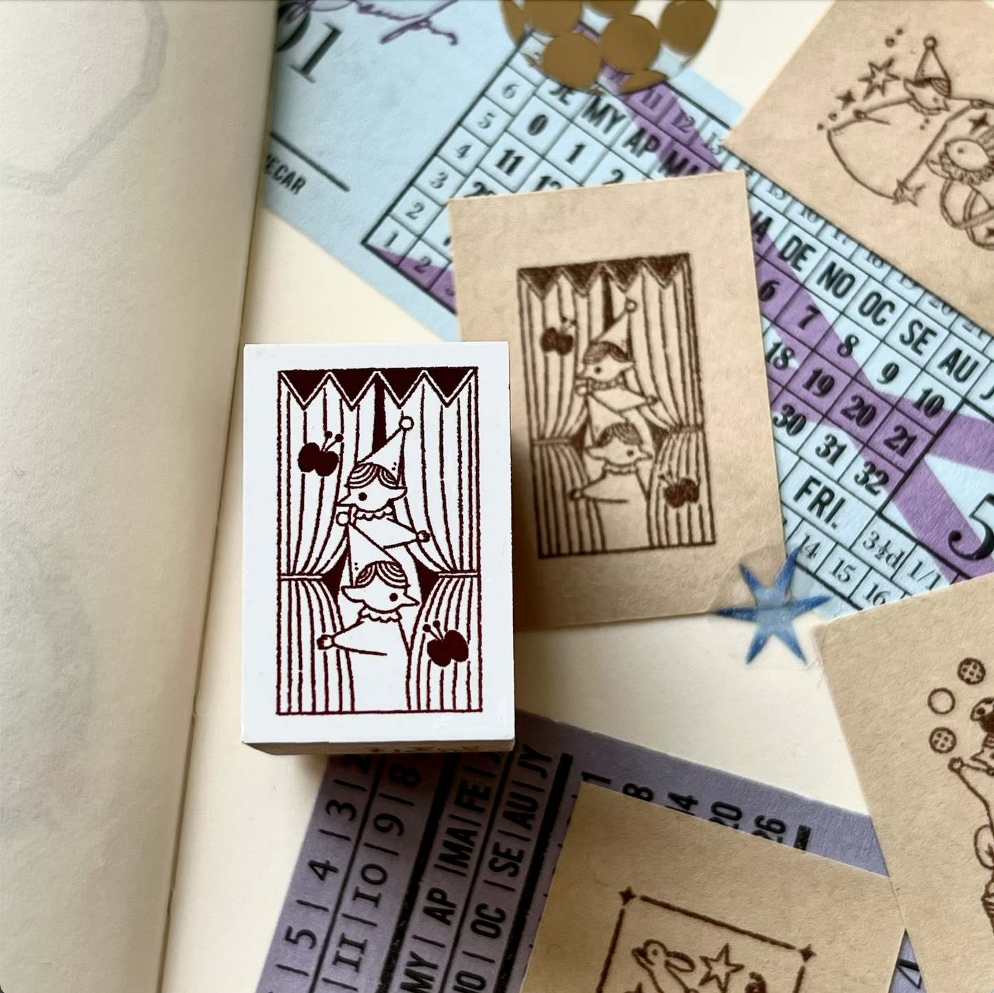 [Pre-order] 'The Tiny Stage Series' Backstage Stamp