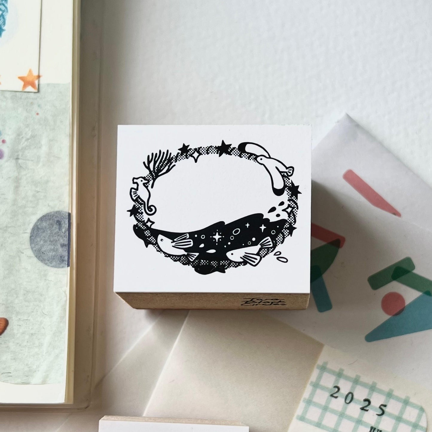 [Pre-order] 'Dance with the Waves Series' Flying Fish Flame Stamp