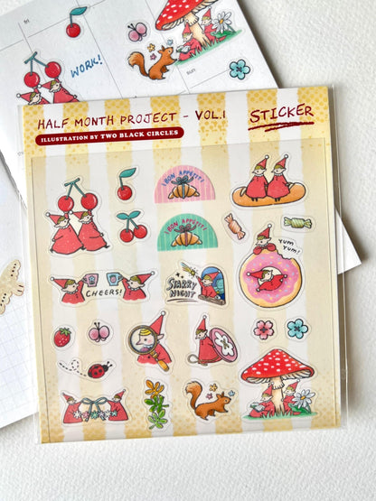 [Pre-order] 'Half Month Project Series' Vol.1 Sticker