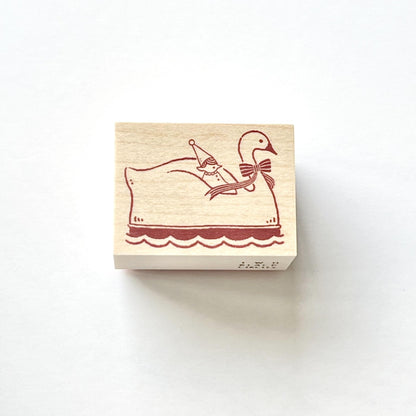 [Pre-order] 'The Good Time Series' Little Elf and Swan Stamp