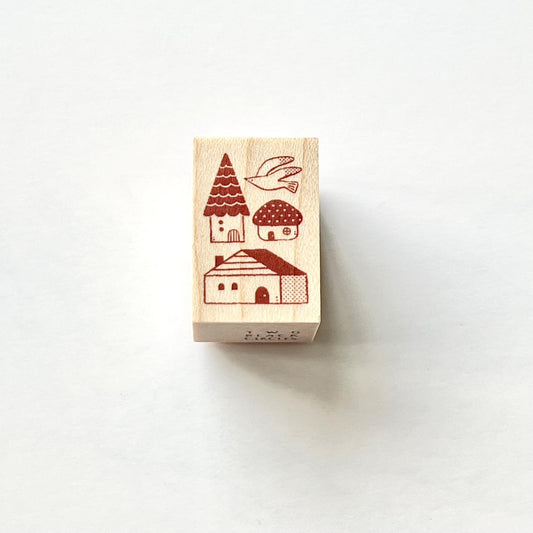 [Pre-order] 'The Good Time Series' House and Bird Stamp