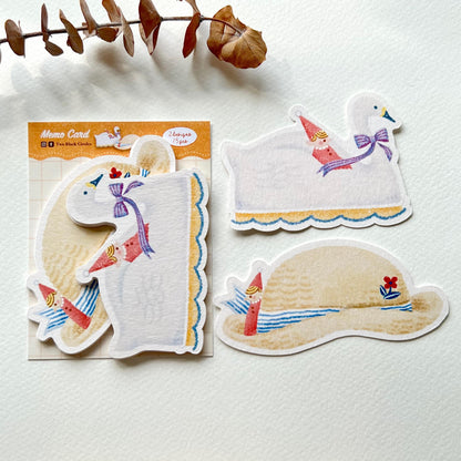 [Pre-order] 'The Good Time Series' Swan and Hat Memo Card Set