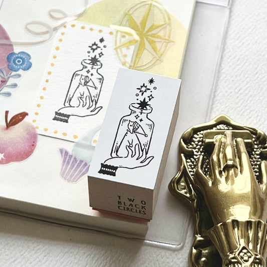 [Pre-order] 'The Lovely Hand Series' Little Elf and Star Dust Bottle Stamp