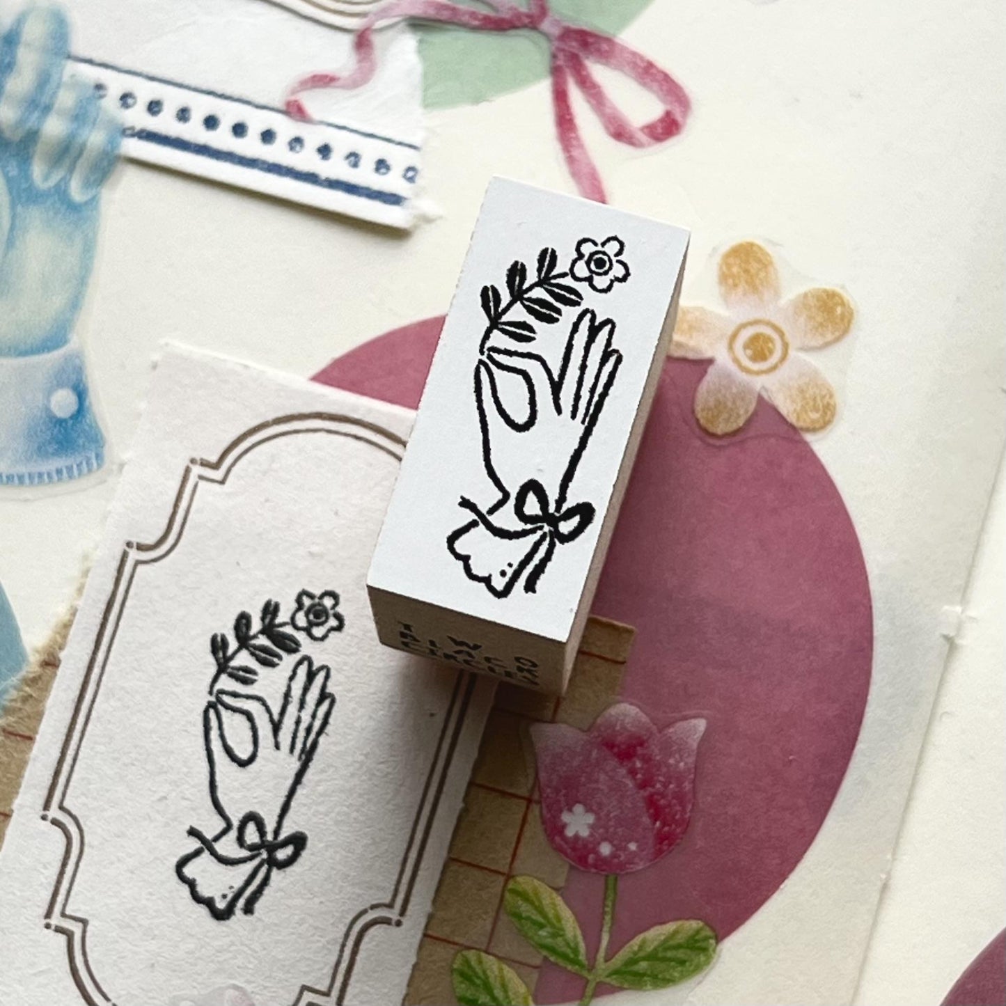 [Pre-order] 'The Lovely Hand Series' Lovely Touch Flower Stamp