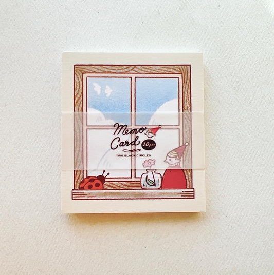 [Pre-order] 'Hide and Seek Series' Window Memo Card (10pcs)