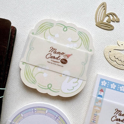 [Pre-order] 'Lily of the valley' Memo Card (10pcs)