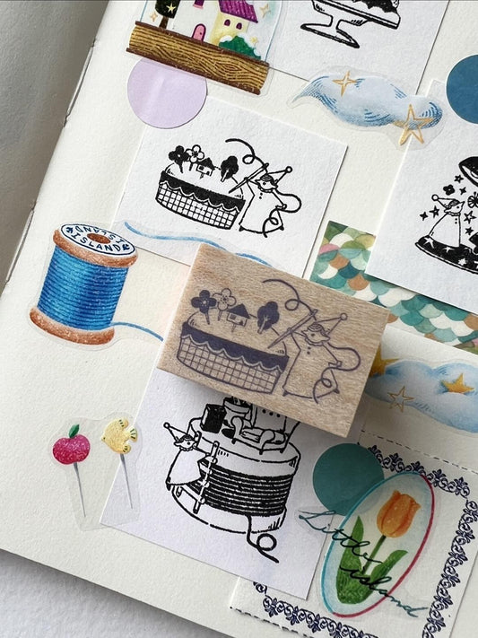 [Pre-order] 'Little Island Series' Pincushion Island Stamp