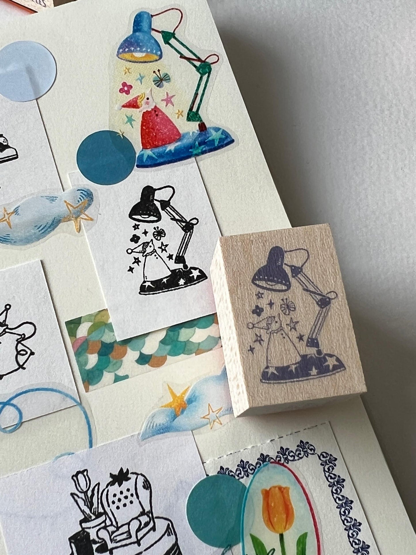 [Pre-order] 'Little Island Series' Desk Lamp Island Stamp