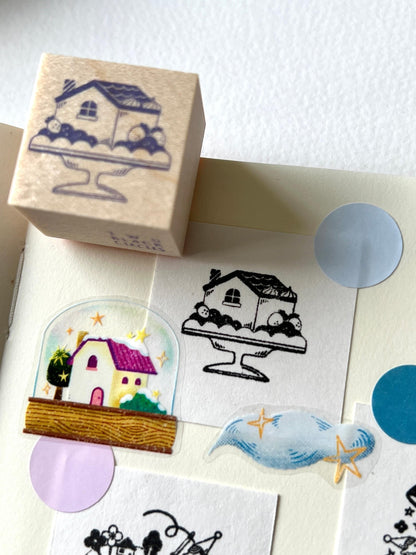 [Pre-order] 'Little Island Series' House Island Stamp