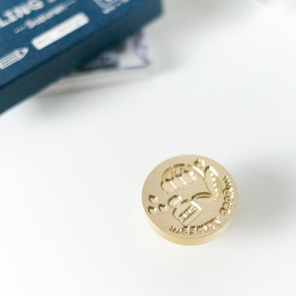 Eric Small Things Wax Seal Stamp - 'Good time' Ink & Lily of the Valley