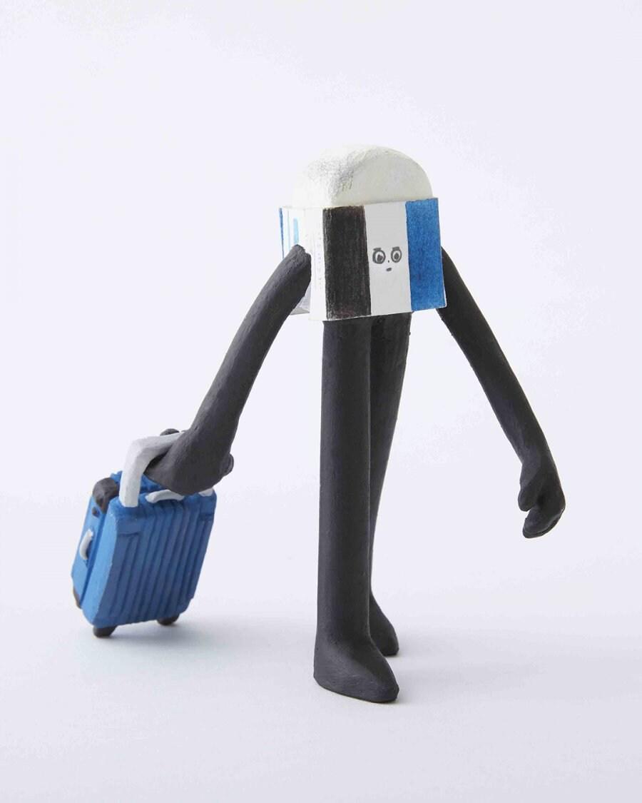 The eraser who ran away from home Pin by Kazy Chan (Quirky, original character, rare)