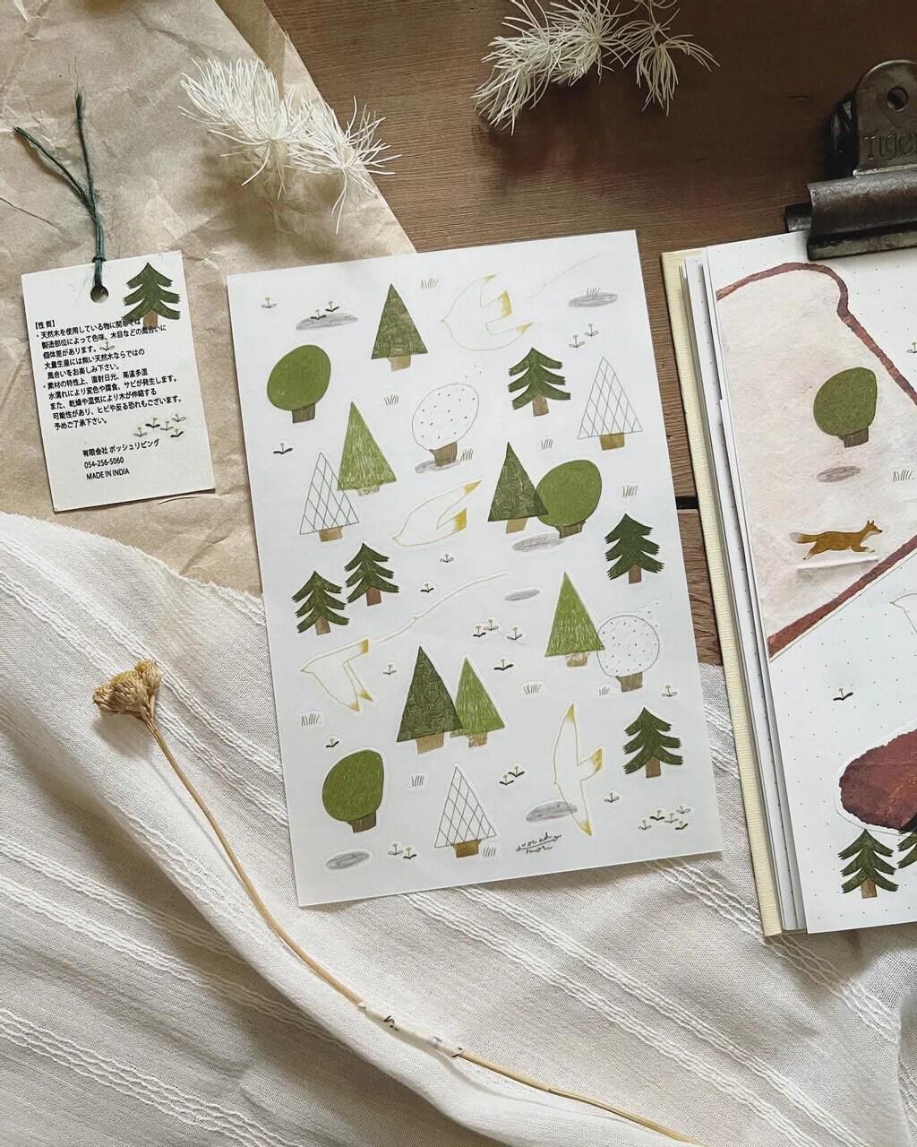 Words from Christmas Forest Transfer Sticker by Avocado Mori (Rub-on)