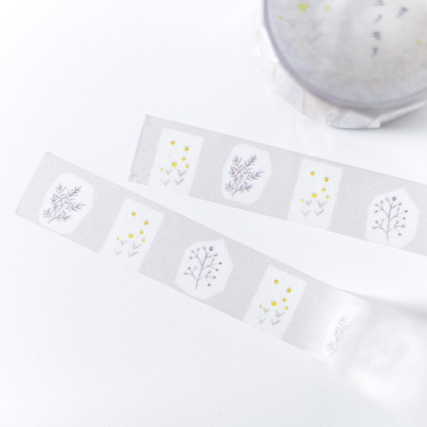 Winter Limited＊Yohaku Masking Tape YC-002 Limited Fuyu no mori Winter Forest (Rare, Postal, Japan, Modern elegant)