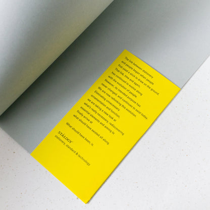 Stálogy 018 Editor's Series Journal Planner A5 - Black