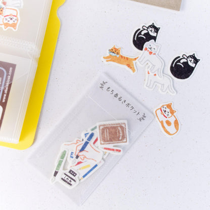 Flake Stickers Collection Album / Folder by Hitotoki (Green)