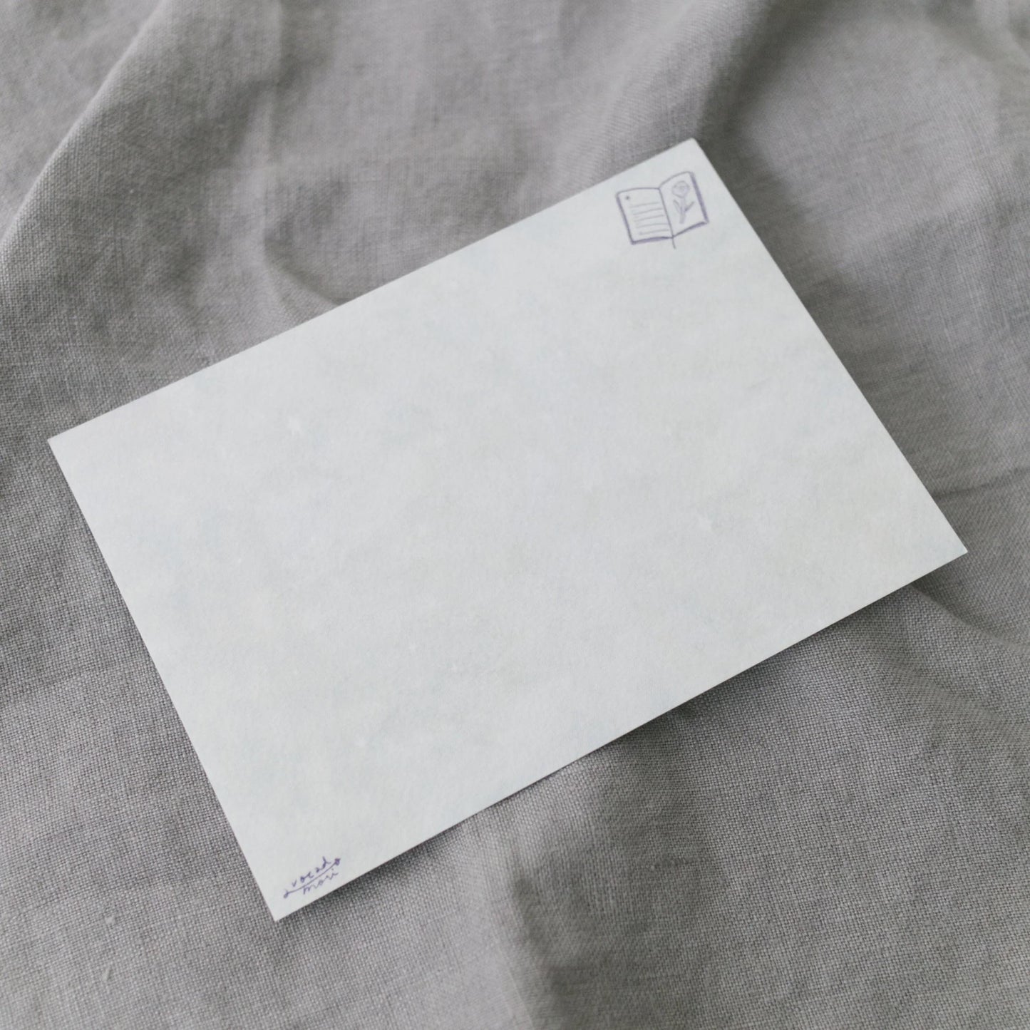 A Meal of Trees - Christmas Postcard by Avocado Mori