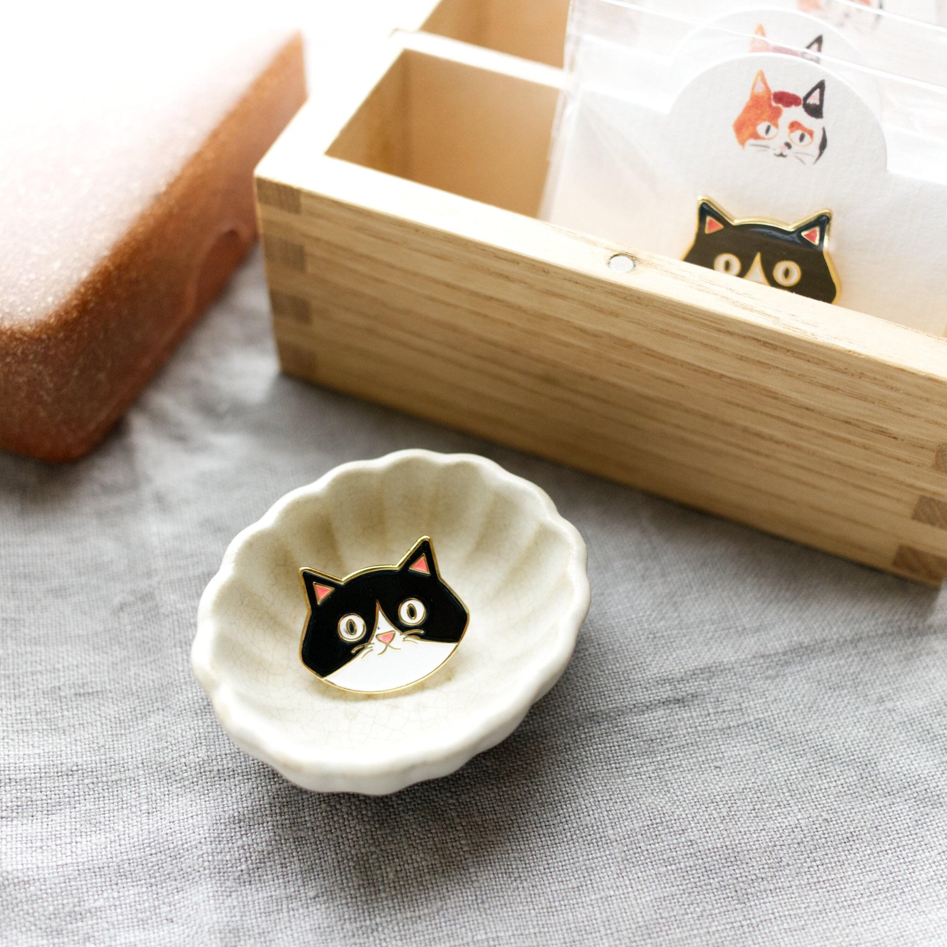 Black Cat Pin by Kazy Chan (Quirky, original character, rare)