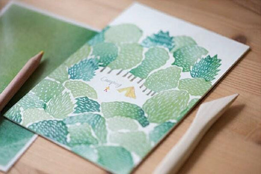 MU Wooden Stick for Print-On Stickers | Official Pressure Transfer Tool (Rub-on | Handmade)