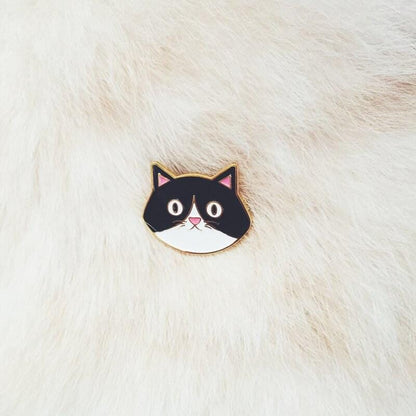 Black Cat Pin by Kazy Chan (Quirky, original character, rare)