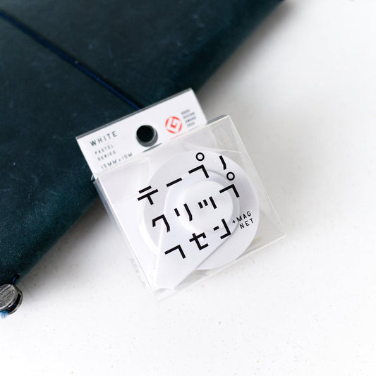 Sticky Memo Roll with Clip and Magnet (Modern, Minimalist, Good Design Award Winner)