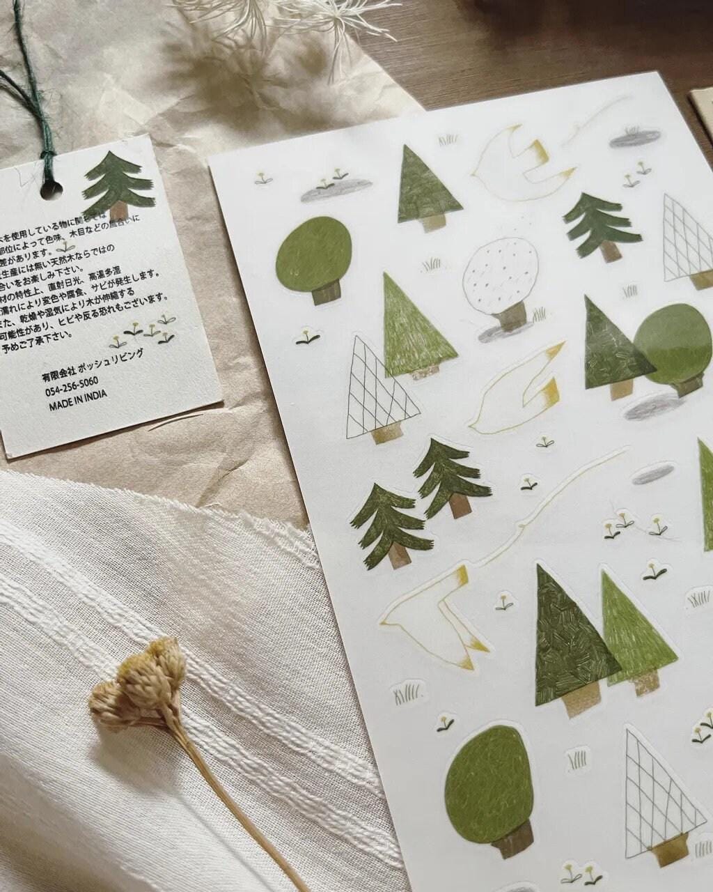 Words from Christmas Forest Transfer Sticker by Avocado Mori (Rub-on)