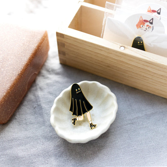 Roller Ghost Pin by Kazy Chan (Quirky, original character, rare)