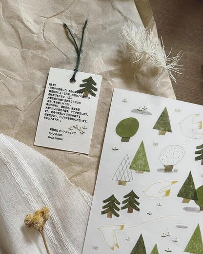 Words from Christmas Forest Transfer Sticker by Avocado Mori (Rub-on)