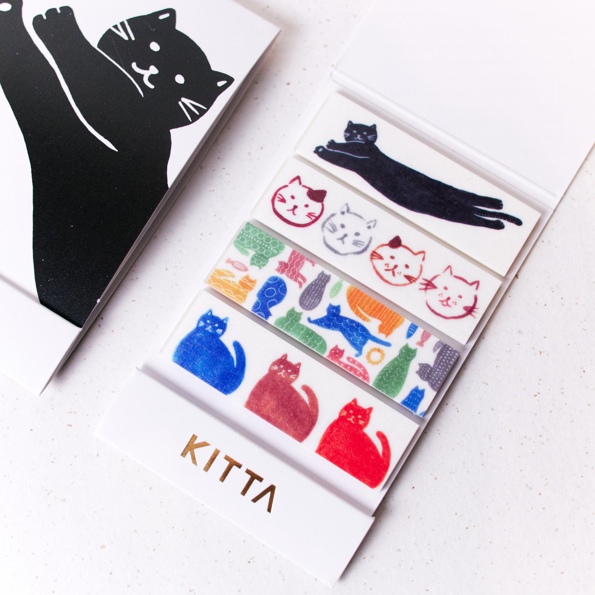 KITTA Pre-cut Washi Masking Tape - Cat