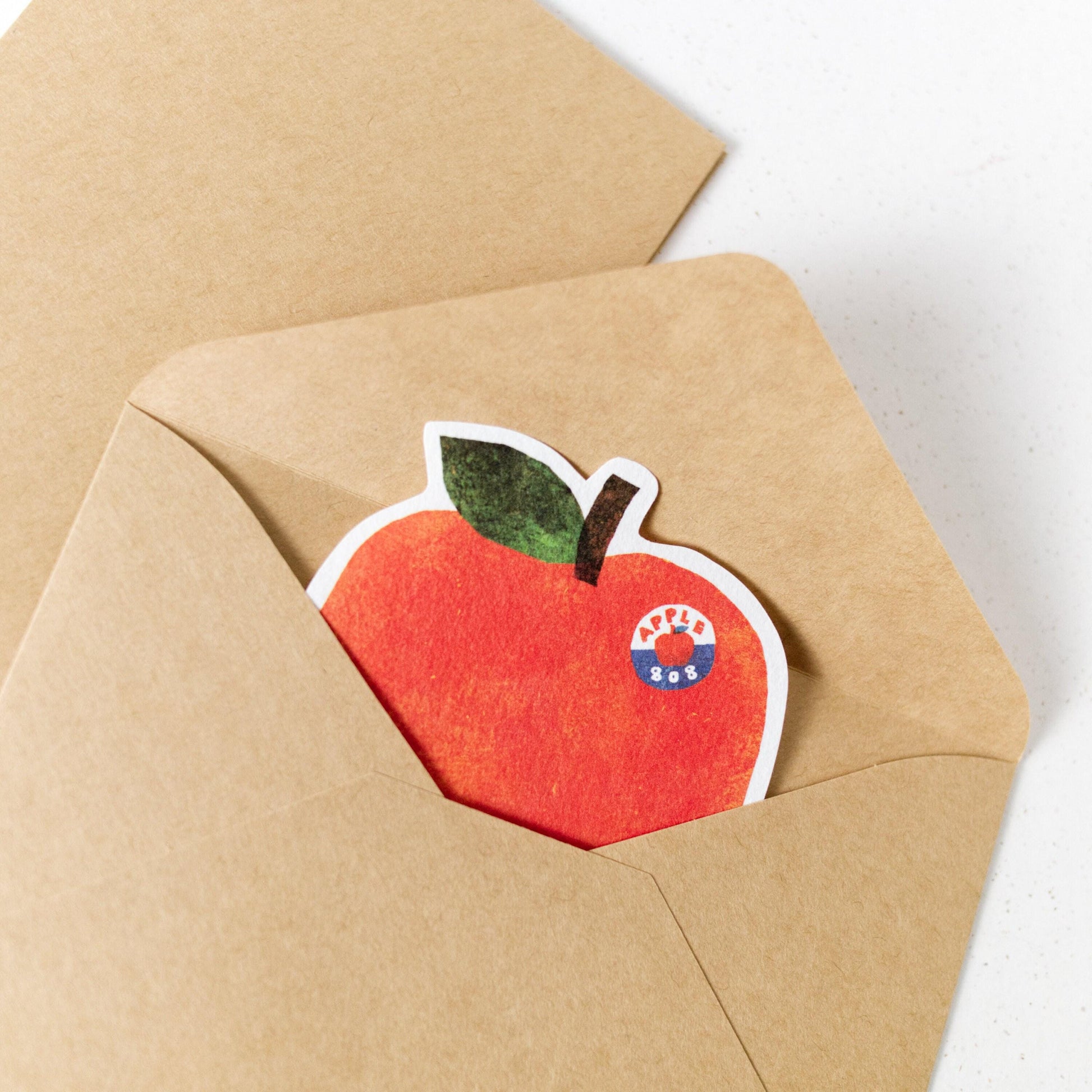 Marché Fresh Fruits Mini Letter and Envelope Set by Furukawashiko (christmas gift)