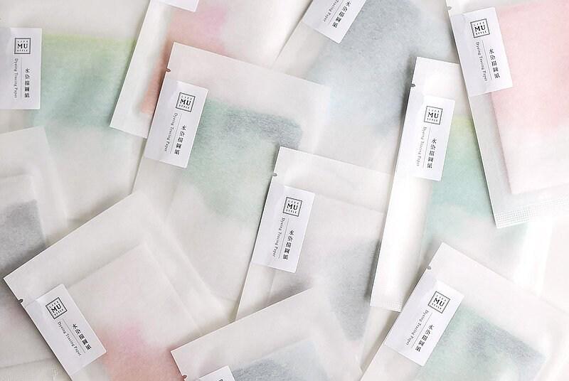 MU Tracing Paper - 10 Morning Glory (Translucent | Watercolor | Dyeing | Blue | Purple)