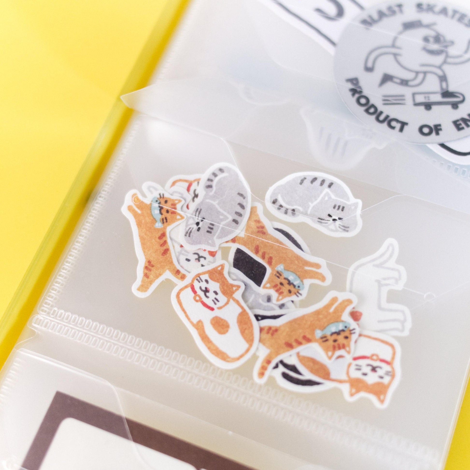 Flake Stickers Collection Album / Folder by Hitotoki (Green)