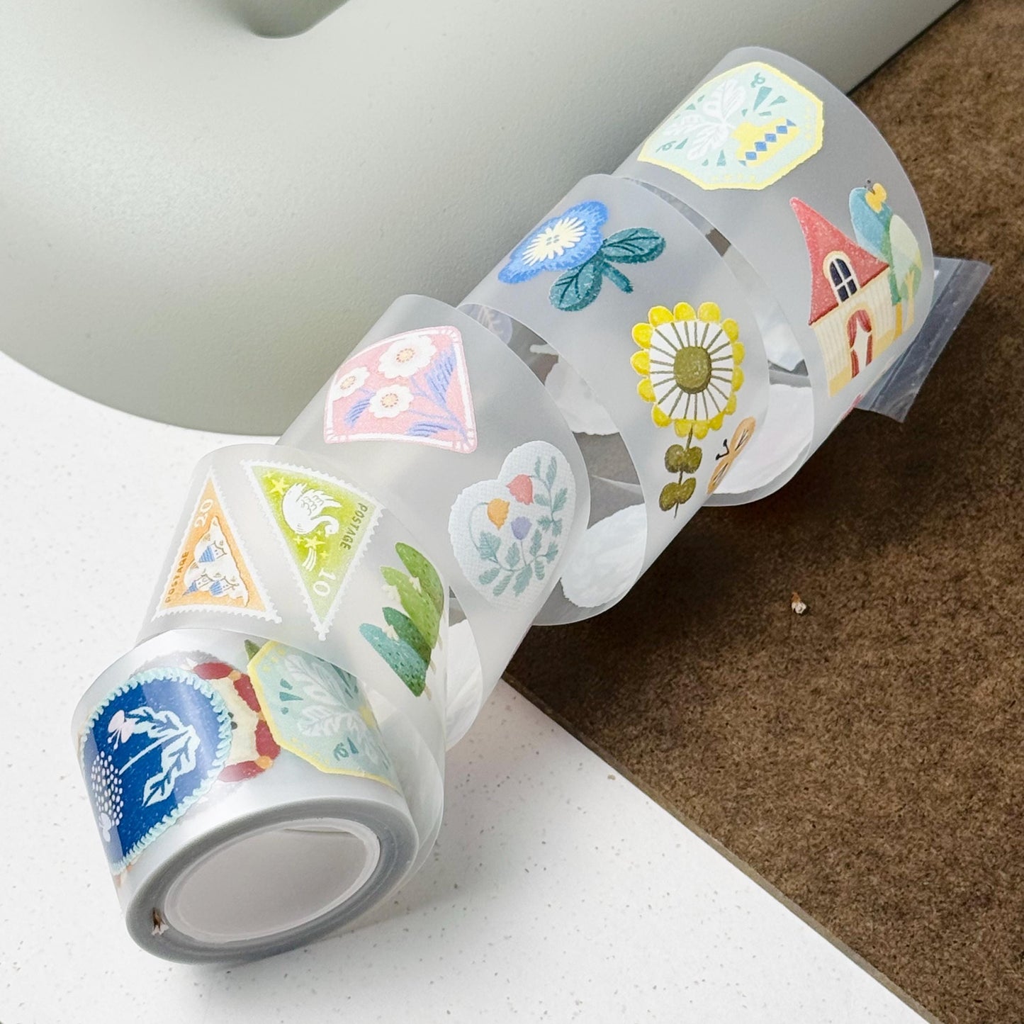 Nordic Collage - PET Masking Tape by Two Black Circles (Rare)