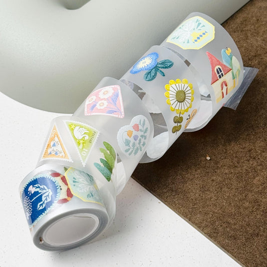 Nordic Collage - PET Masking Tape by Two Black Circles (Rare)