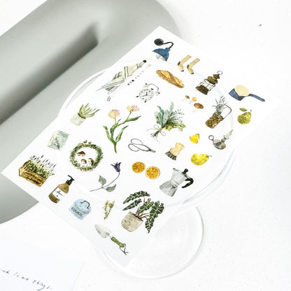 Transfer Stickers 'Things' by Pion - 2 designs (Modern elegant)