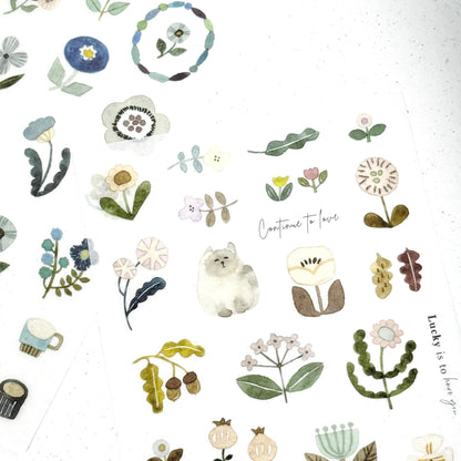 Transfer Sticker 'Twilight' by Pion - 2 designs (Modern elegant)