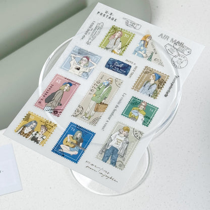 Transfer Sticker 'Tickets' by Pion - 2 designs (Modern elegant)