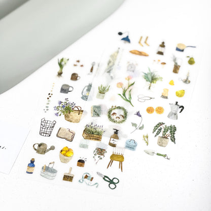 Transfer Stickers 'Things' by Pion - 2 designs (Modern elegant)