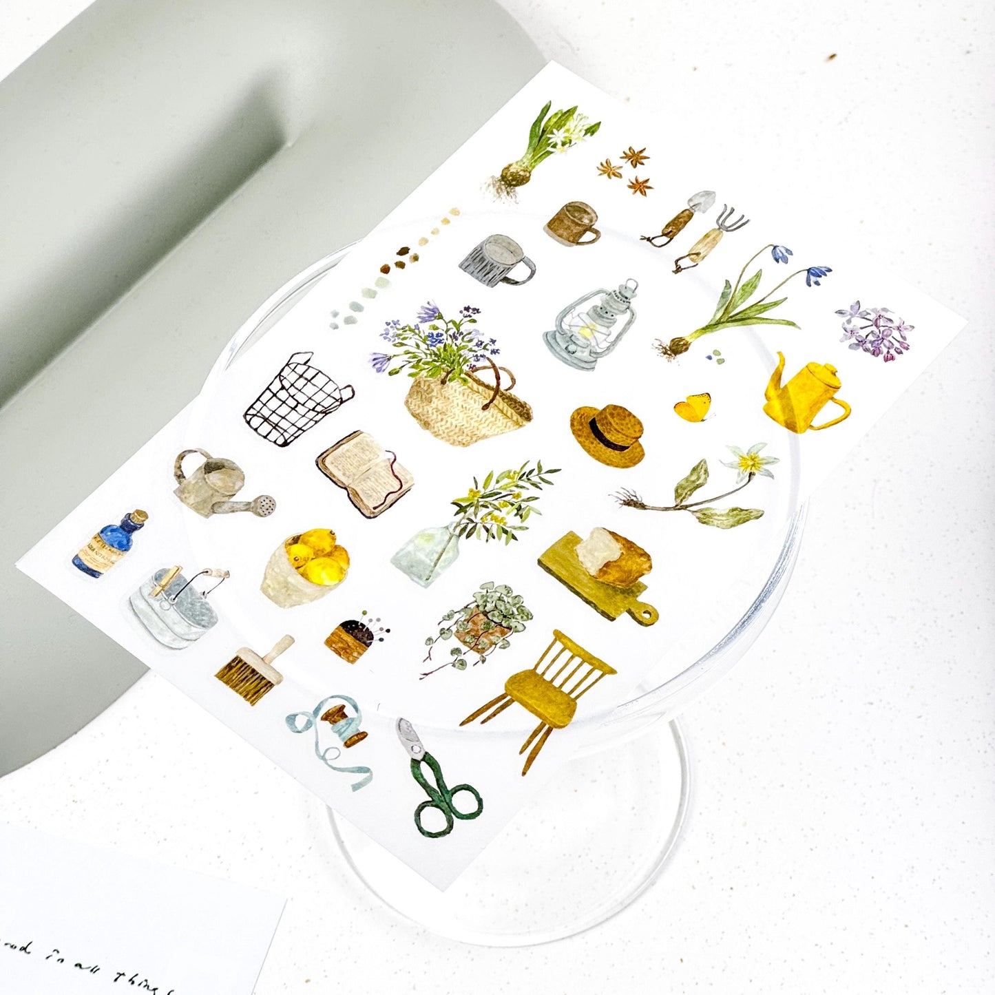 Transfer Stickers 'Things' by Pion - 2 designs (Modern elegant)