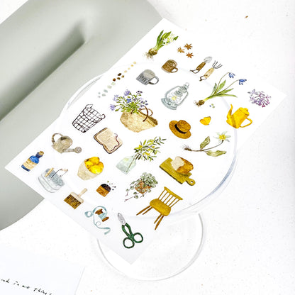 Transfer Stickers 'Things' by Pion - 2 designs (Modern elegant)