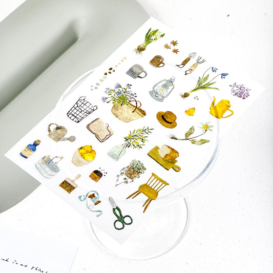 Transfer Stickers 'Things' by Pion - 2 designs (Modern elegant)