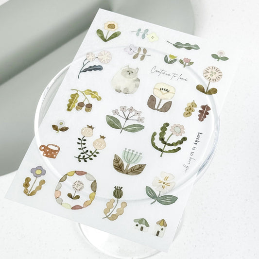 Transfer Sticker 'Twilight' by Pion - 2 designs (Modern elegant)