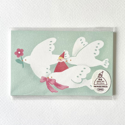 [Pre-order] M6 Memo Pad - Little Elf and Flying Birds