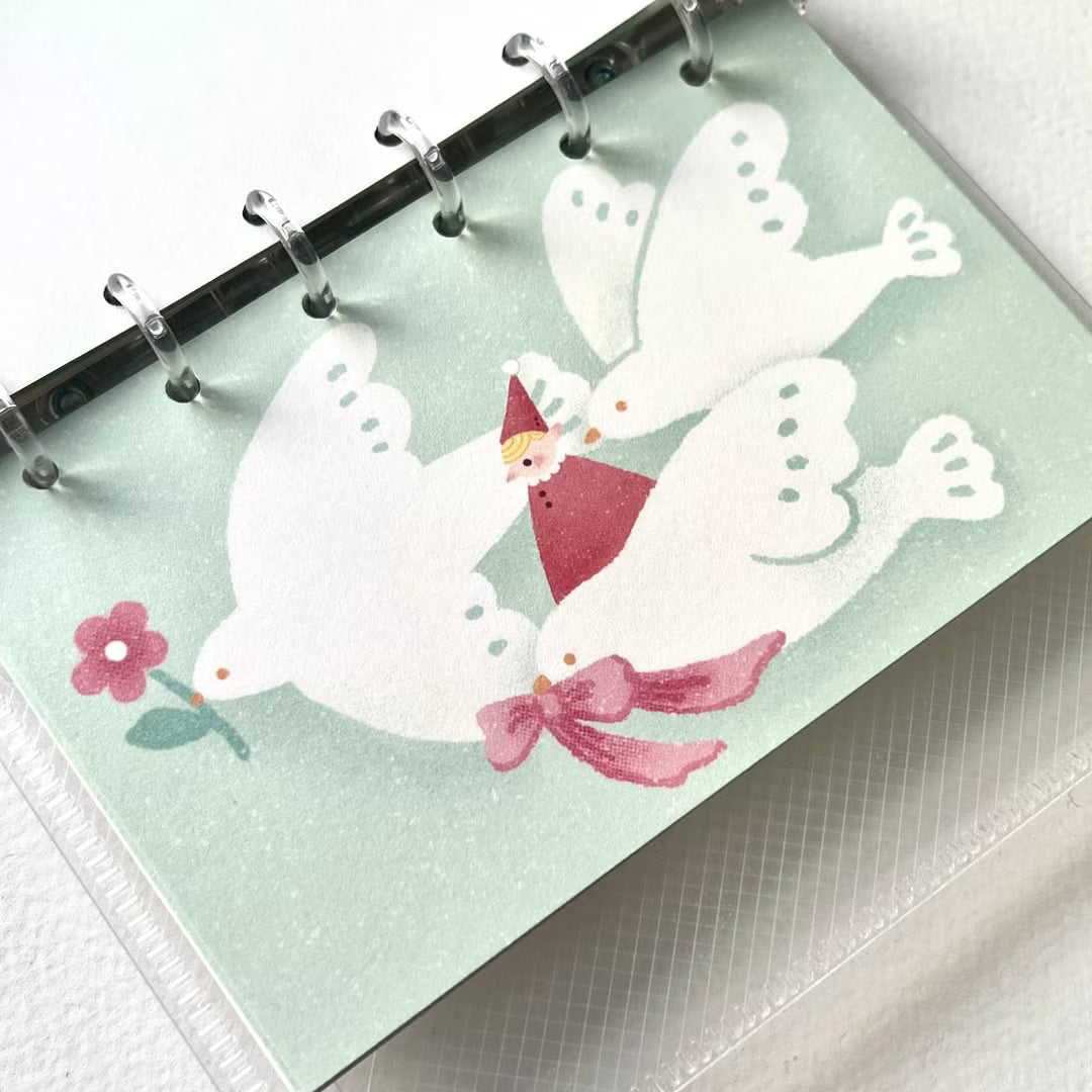 [Pre-order] M6 Memo Pad - Little Elf and Flying Birds